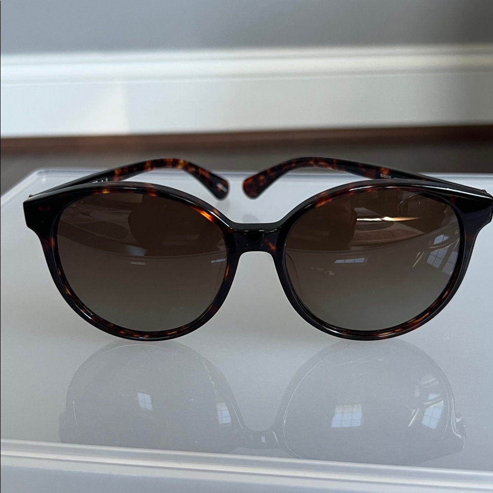 Kate Spade Eliza Dark Havana Sunglasses - Picture 7 of 9